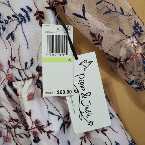 Embroidered floral dress - Picture 3 of 3